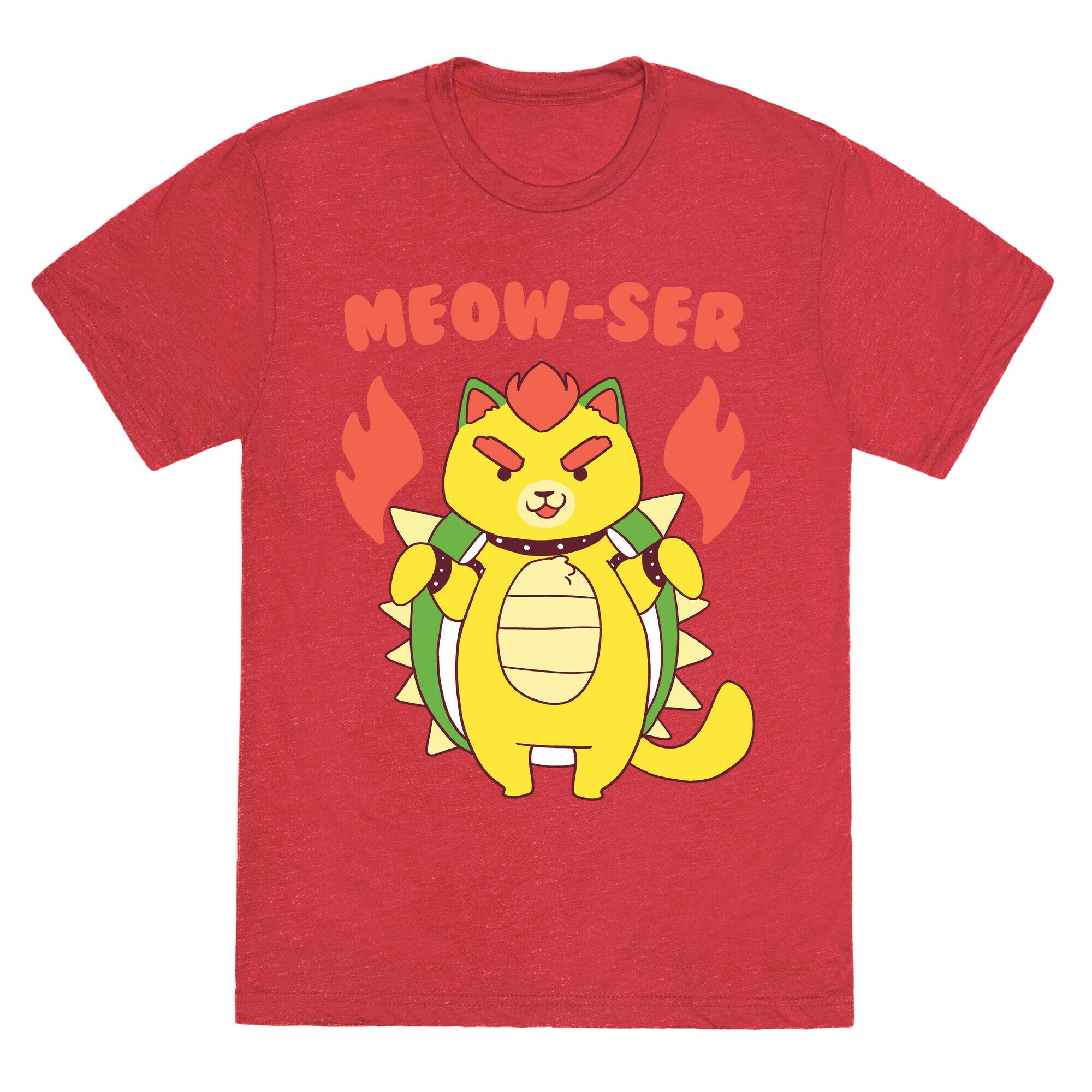 Meow-ser Bowser Unisex Triblend Tee